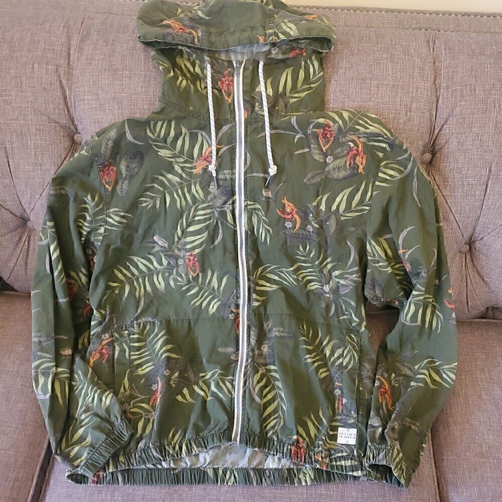 Denim and Flower Jacket size  L/XL/44